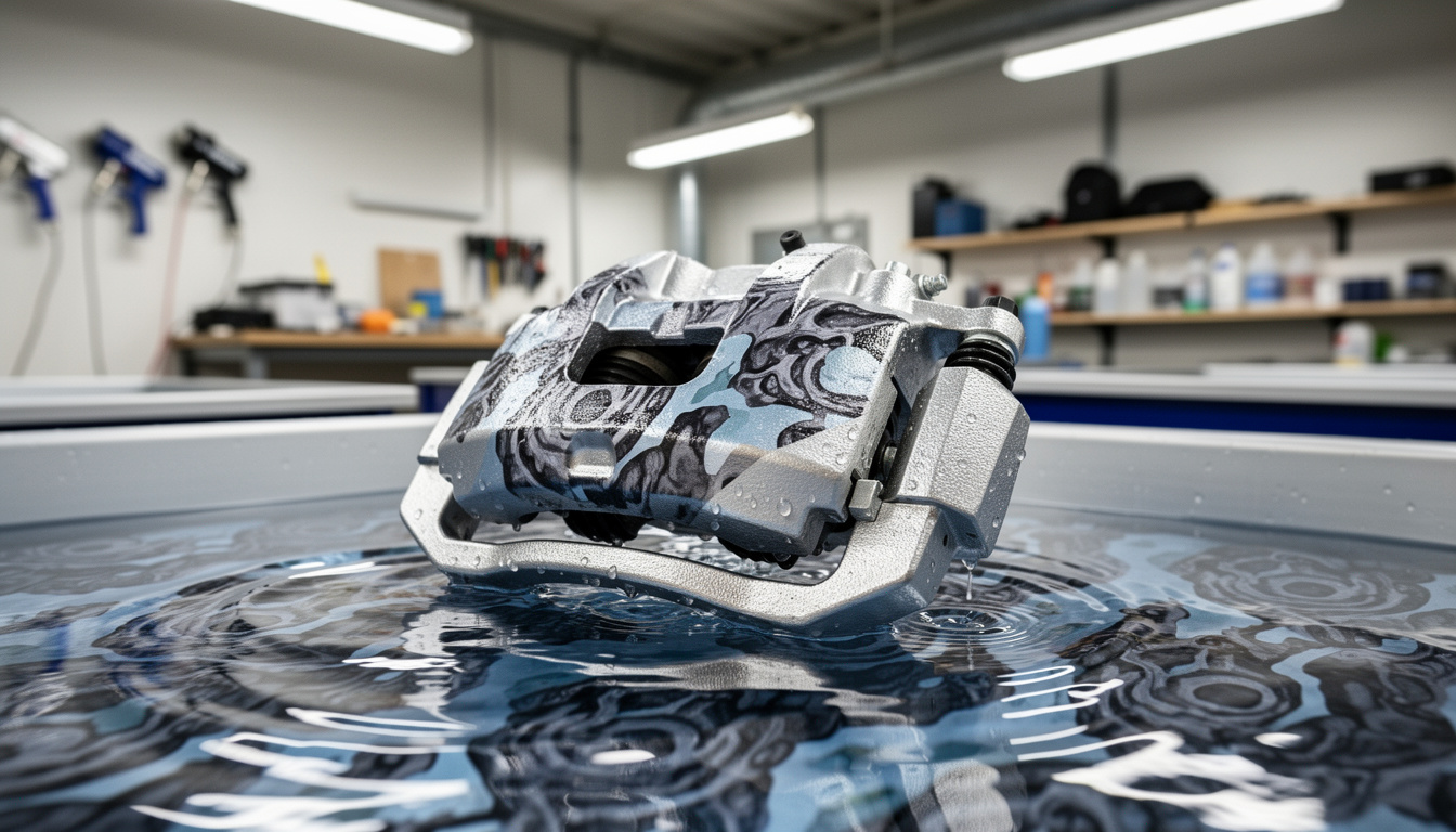 découvrez si l'hydrographie est une technique adaptée pour personnaliser des étriers de frein, ses avantages, contraintes et conseils pratiques.