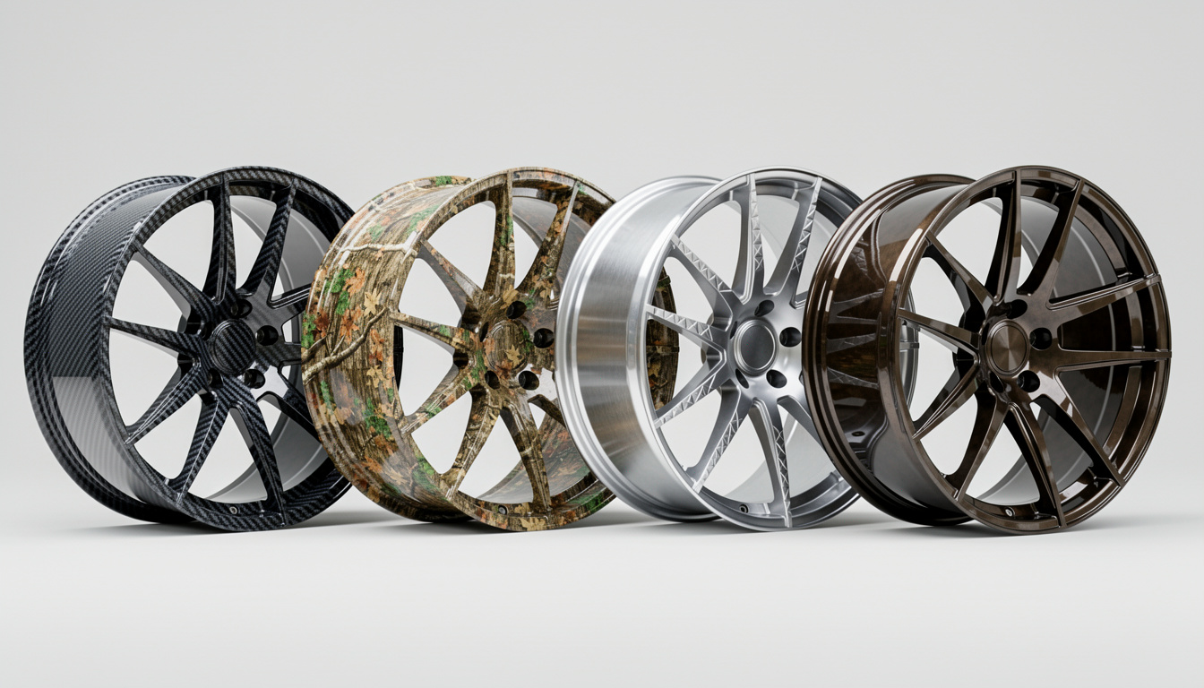 découvrez le prix réel d'une hydrographie pour 4 jantes, incluant les coûts, les étapes du procédé et les conseils pour un résultat optimal.