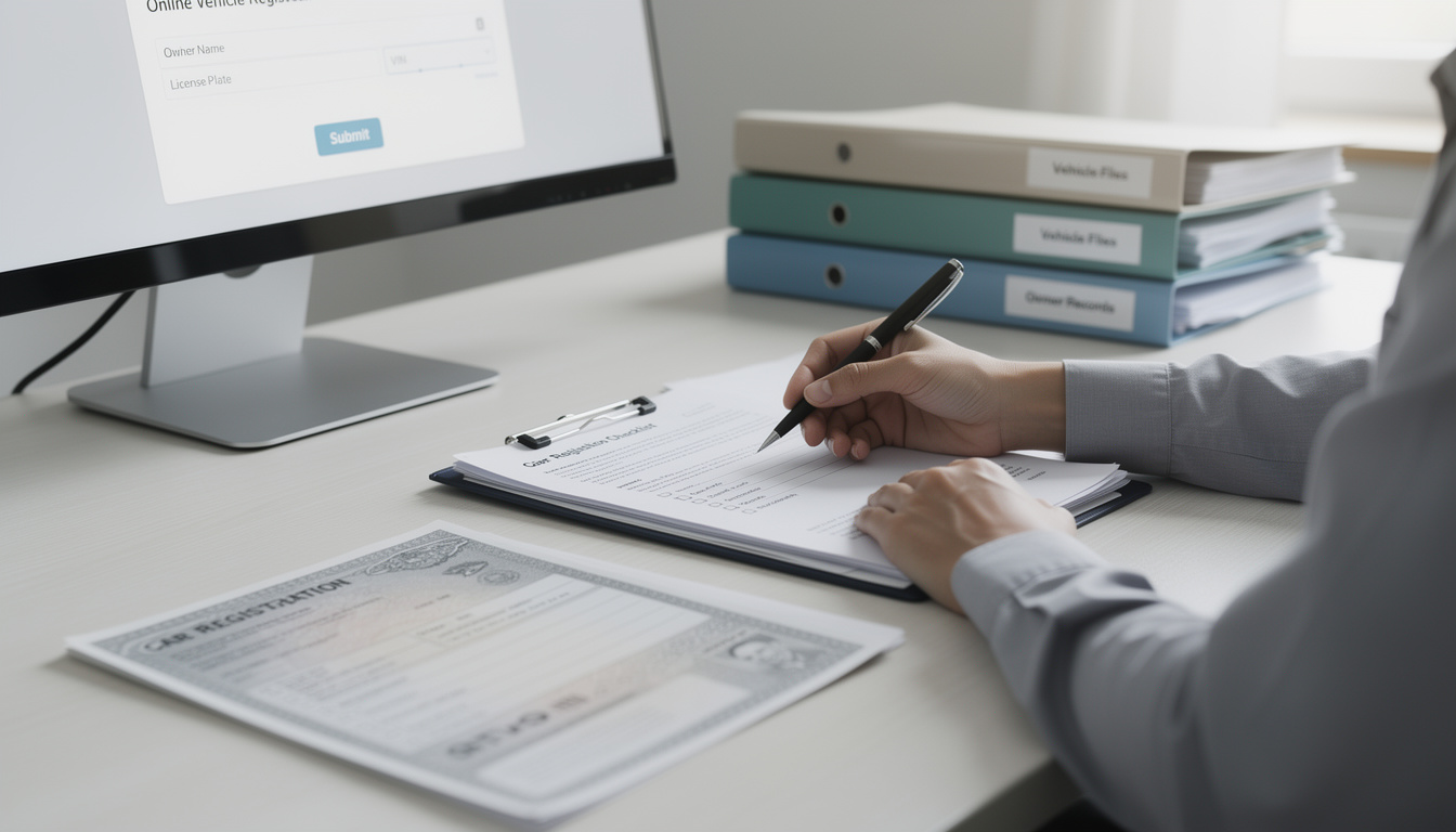 Ecrasement carte grise : comment éviter les erreurs lors de la procédure