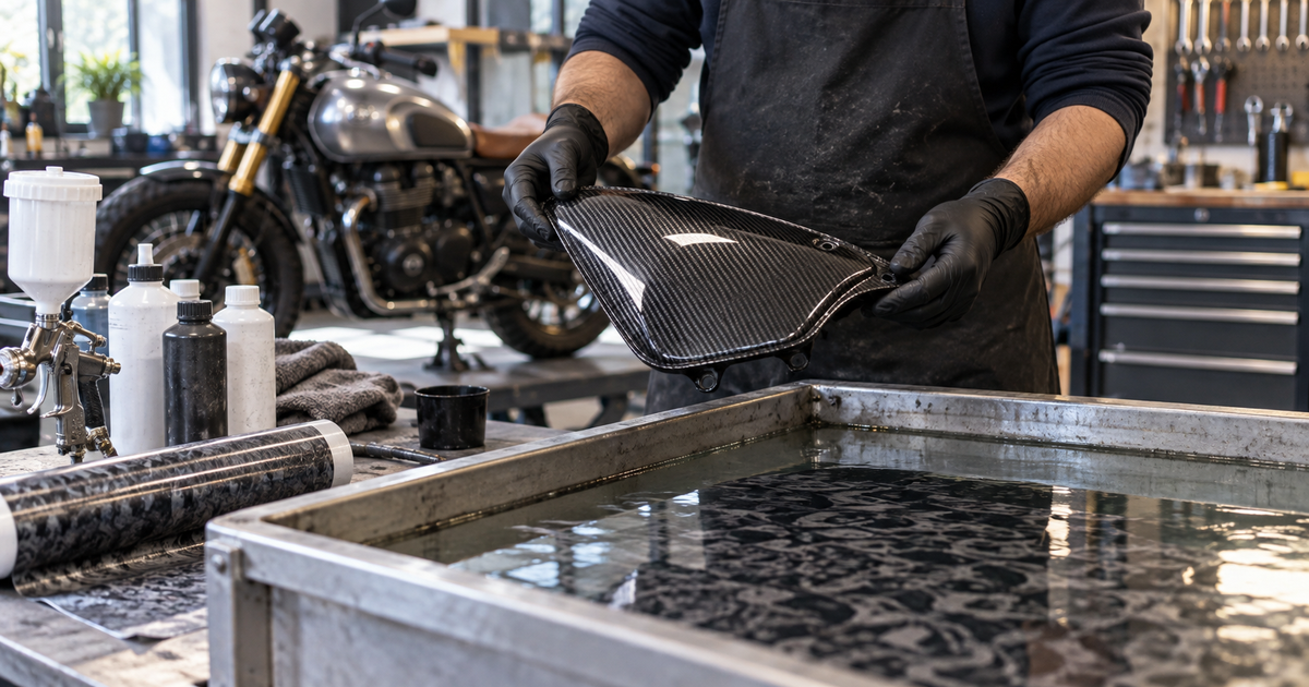 Hydro dipping kit : contenu, choix et pièges à éviter