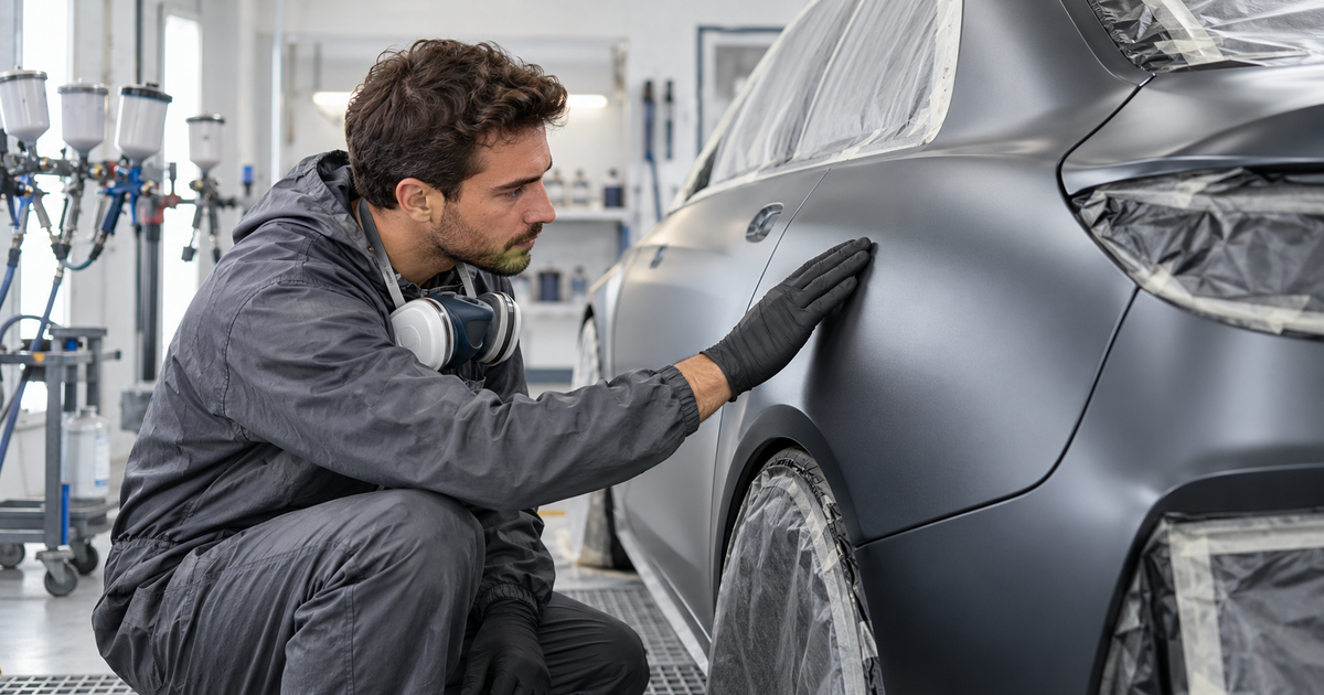Vernis carrosserie mat : choix, application et entretien